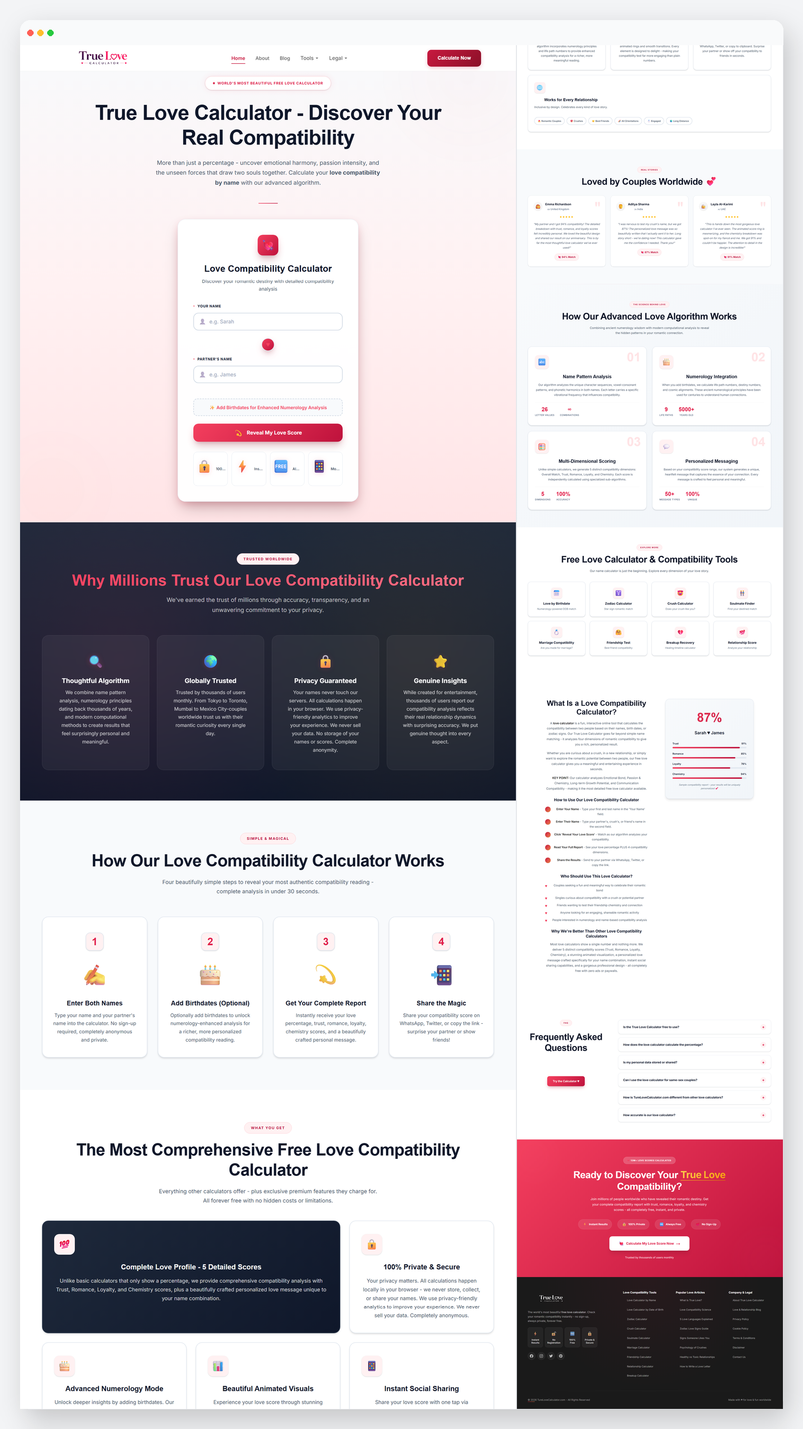 Love Calculator App